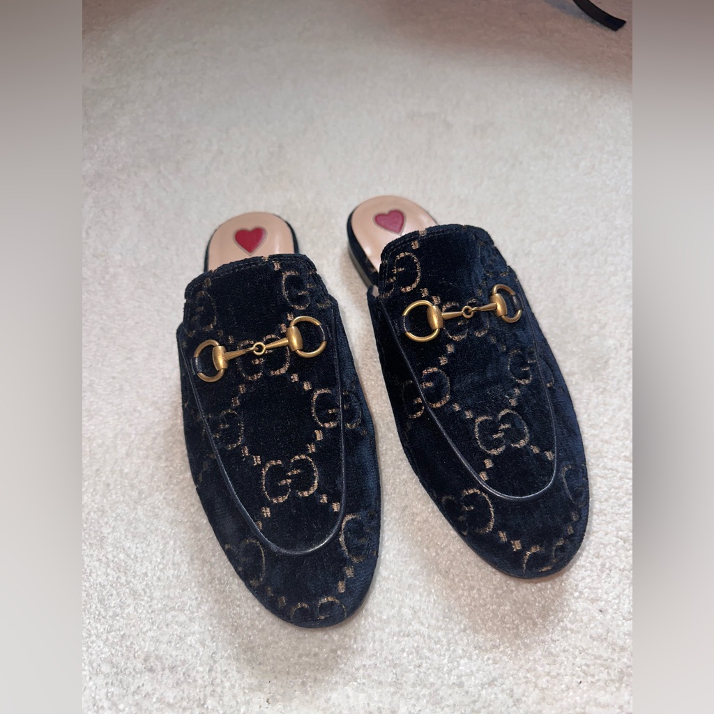 Gucci Womens Princetown Mules